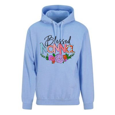 Blessed Nonna Graphic First Time Grandma Shirt Plus Size Shirts For Girl Mom Son Unisex Surf Hoodie