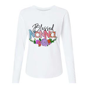 Blessed Nonna Graphic First Time Grandma Shirt Plus Size Shirts For Girl Mom Son Womens Cotton Relaxed Long Sleeve T-Shirt