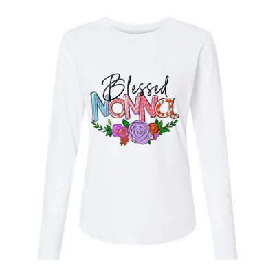 Blessed Nonna Graphic First Time Grandma Shirt Plus Size Shirts For Girl Mom Son Womens Cotton Relaxed Long Sleeve T-Shirt