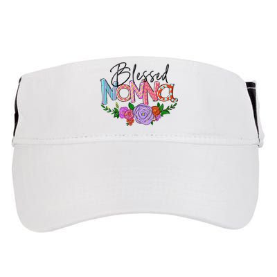 Blessed Nonna Graphic First Time Grandma Shirt Plus Size Shirts For Girl Mom Son Adult Drive Performance Visor