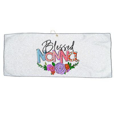 Blessed Nonna Graphic First Time Grandma Shirt Plus Size Shirts For Girl Mom Son Large Microfiber Waffle Golf Towel