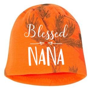 Blessed Nana Gift Grandma Christmas Gift Kati - Camo Knit Beanie