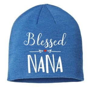 Blessed Nana Gift Grandma Christmas Gift Sustainable Beanie