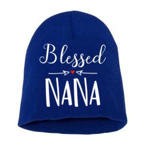 Blessed Nana Gift Grandma Christmas Gift Short Acrylic Beanie