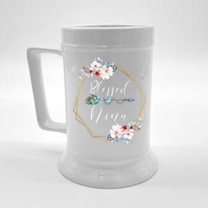 Blessed Nina Grandma Gift Beer Stein