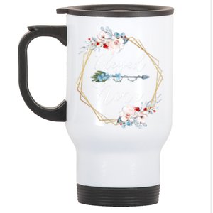 Blessed Nina Grandma Gift Stainless Steel Travel Mug