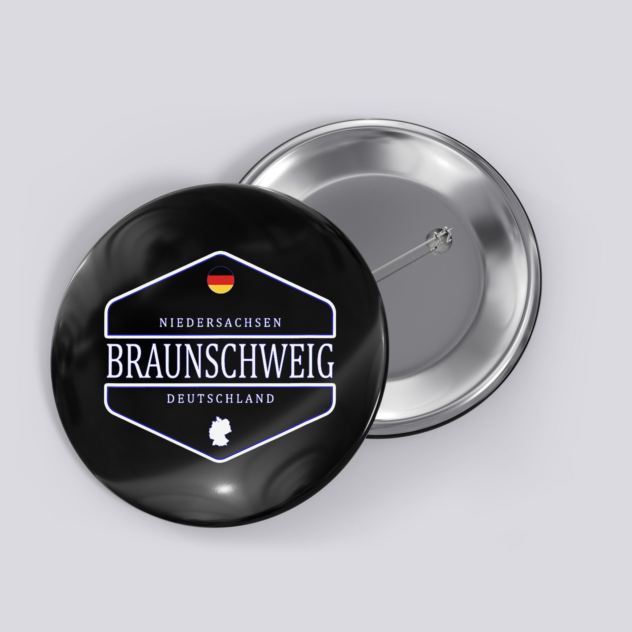 Braunschweig Niedersachsen Germany Braunschweig Deutschland Button