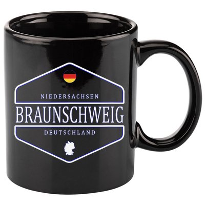 Braunschweig Niedersachsen Germany Braunschweig Deutschland 11oz C Handle Ceramic Mug