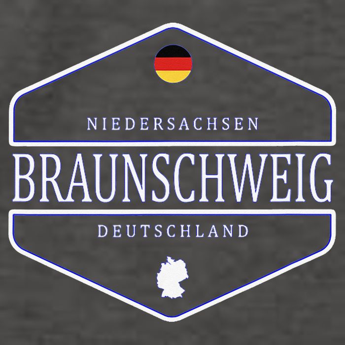Braunschweig Niedersachsen Germany Braunschweig Deutschland Vector Backpack