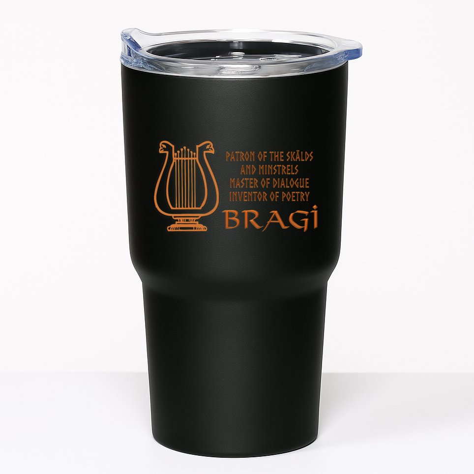 Bragi Norse God Of Poetry And Music Tumbler