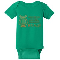 Bragi Norse God Of Poetry And Music Baby Bodysuit