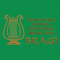 Bragi Norse God Of Poetry And Music Baby Bodysuit