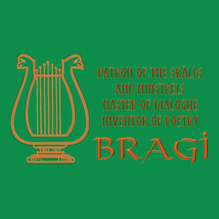 Bragi Norse God Of Poetry And Music Baby Bodysuit