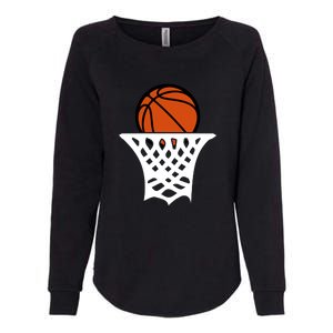 Basketball Net Gift For Basketball Player Sport Team Womens California Wash Sweatshirt