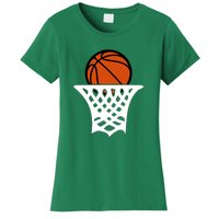 Basketball Net Gift For Basketball Player Sport Team Women's T-Shirt