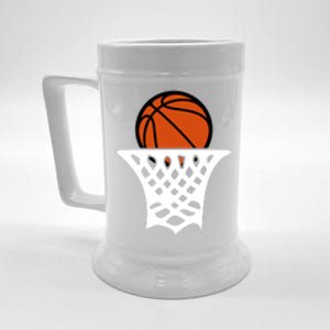 Basketball Net Gift For Basketball Player Sport Team Beer Stein