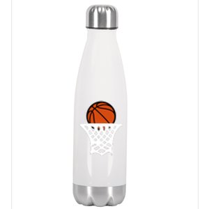 Basketball Net Gift For Basketball Player Sport Team Stainless Steel Insulated Water Bottle