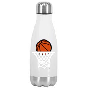 Basketball Net Gift For Basketball Player Sport Team Stainless Steel Insulated Water Bottle