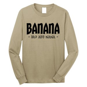 Banana Nana Gifts Grandma Long Sleeve Shirt