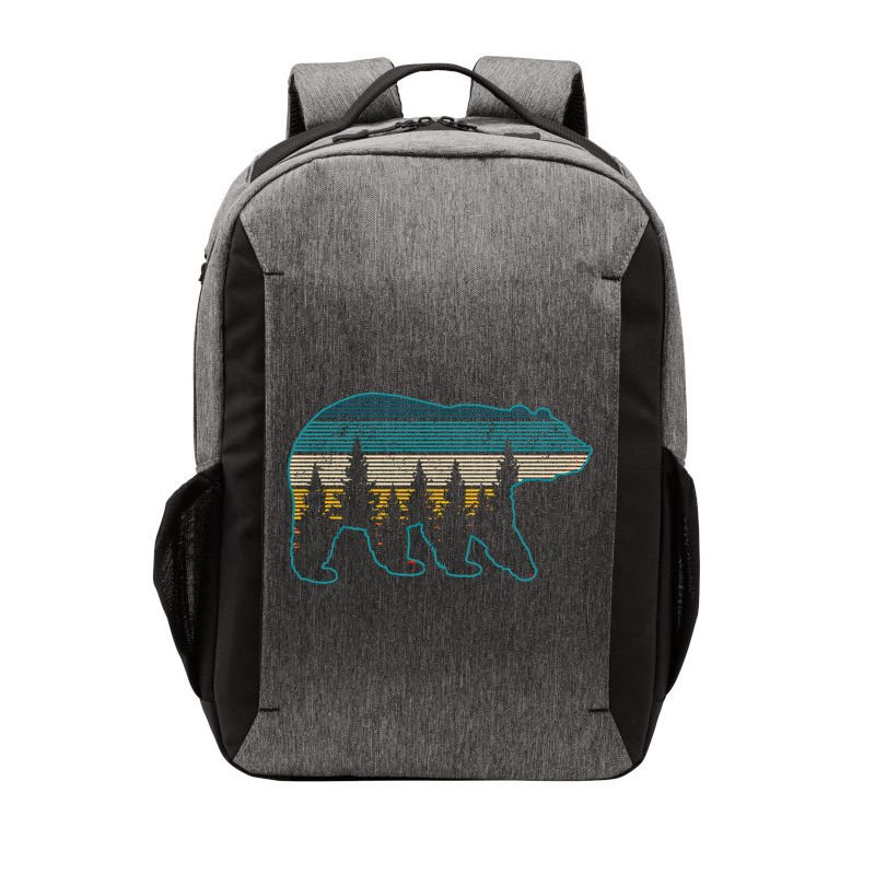Bear Nature Grizzly Brown Black Bear Hiking Hunting Gift Vector Backpack