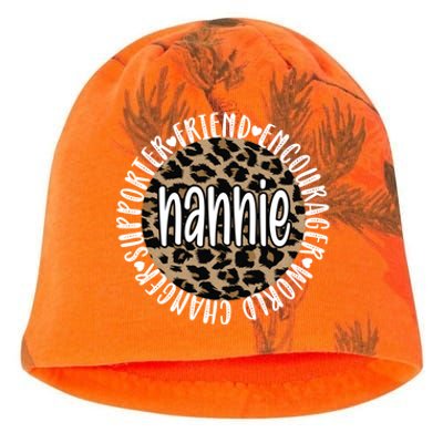 Best Nannie Grandmother Appreciation Nannie Grandma Funny Gift Kati - Camo Knit Beanie