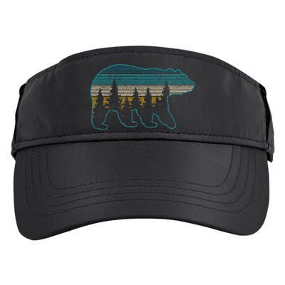 Bear Nature Grizzly Brown Black Bear Hiking Adult Drive Performance Visor