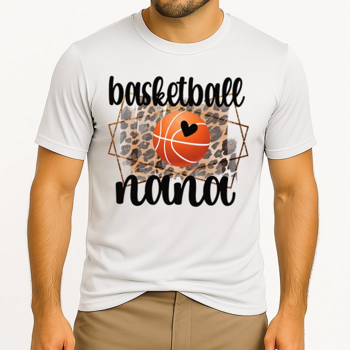 Basketball Nana Grandma Nana Of A Basketball Player Cooling Performance Crew T-Shirt