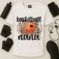 Basketball Nana Grandma Nana Of A Basketball Player Cooling Performance Crew T-Shirt