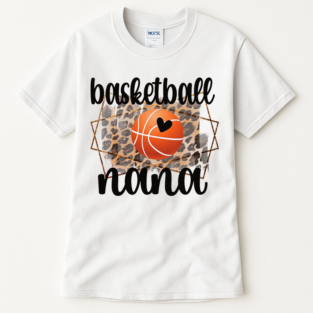 Basketball Nana Grandma Nana Of A Basketball Player Tall T-Shirt