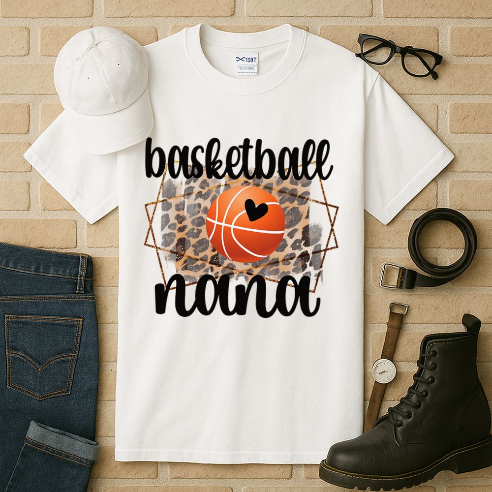 Basketball Nana Grandma Nana Of A Basketball Player Tall T-Shirt