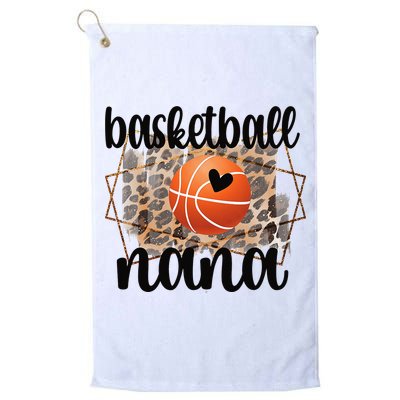 Basketball Nana Grandma Nana Of A Basketball Player Golf Towel