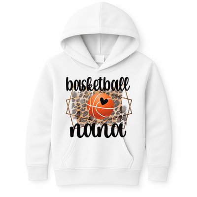 Basketball Nana Grandma Nana Of A Basketball Player Kids Hoodie