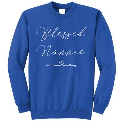 Blessed Nannie Gift Sweatshirt