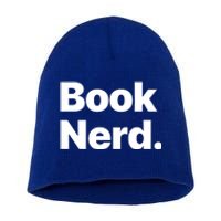 Book Nerd Gift Short Acrylic Beanie