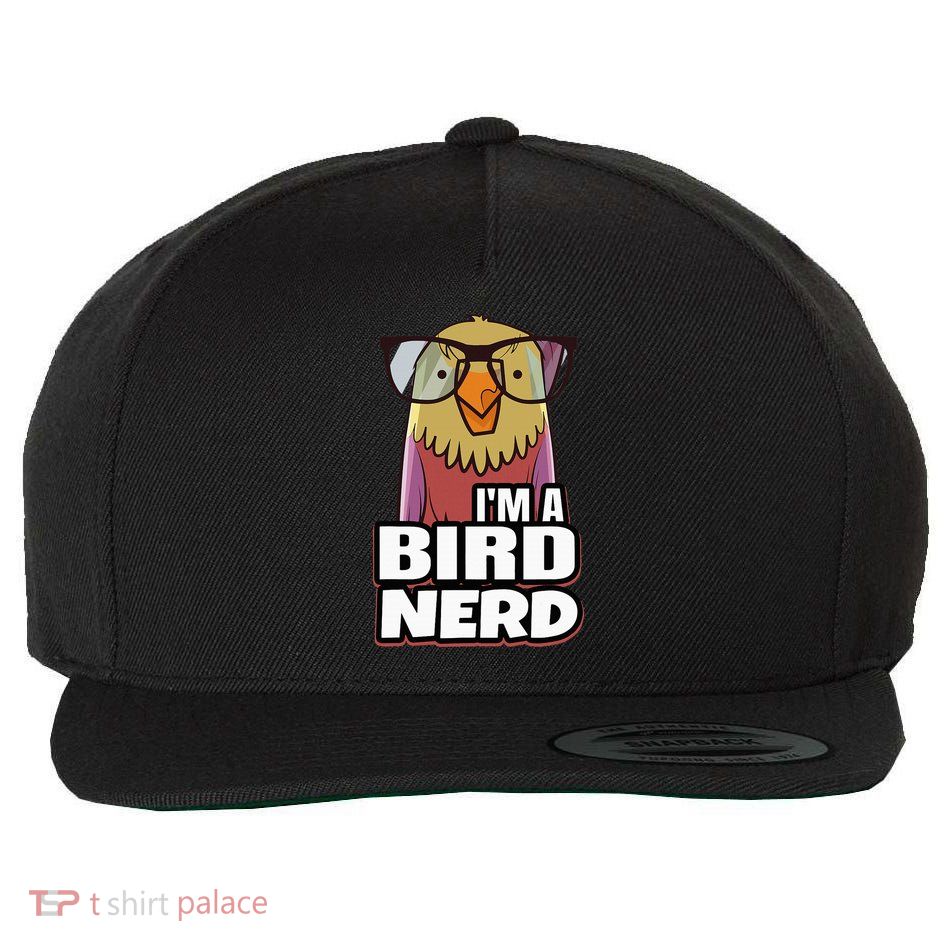 Bird Nerd Gifts For Bird Nerds & Lovers Wool Snapback Cap