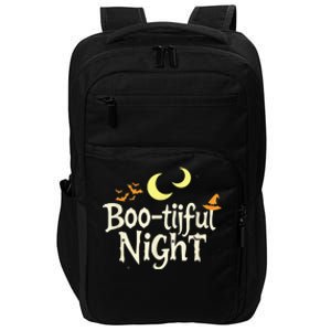 Bootiful Night Halloween Trick Or Treat Impact Tech Backpack