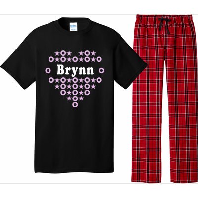 Brynn Name Heart Hugs Stars For Gift Pajama Set