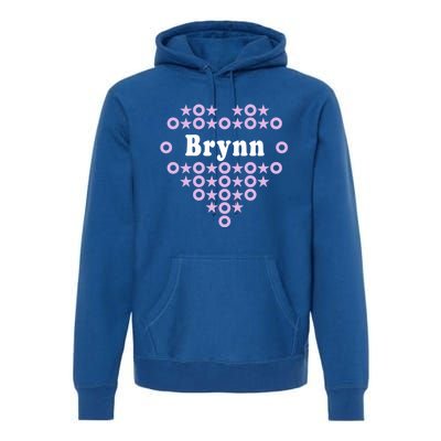 Brynn Name Heart Hugs Stars For Gift Premium Hoodie