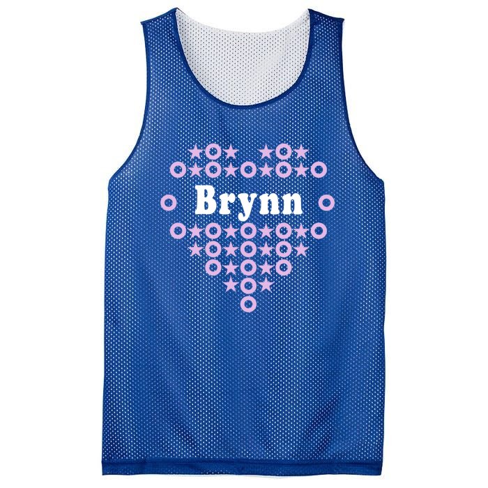 Brynn Name Heart Hugs Stars For Gift Mesh Reversible Basketball Jersey Tank