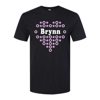 Brynn Name Heart Hugs Stars For Gift Softstyle® CVC T-Shirt