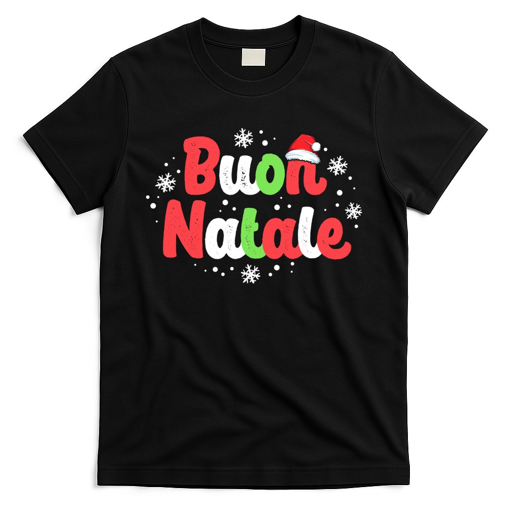 Buon Natale Italy Pride Xmas Holiday Italian Christmas T-Shirt