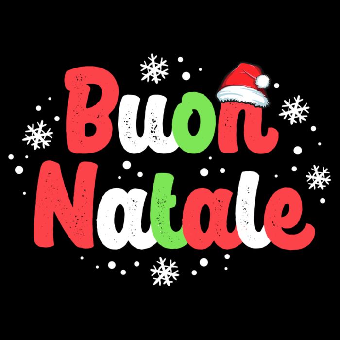 Buon Natale Italy Pride Xmas Holiday Italian Christmas 16 in Basic Backpack