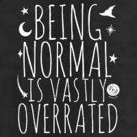 Being Normal Is Vastly Overrated Witch Adult Drive Performance Visor