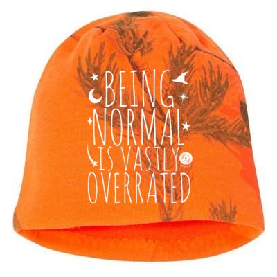 Being Normal Is Vastly Overrated Witch Kati - Camo Knit Beanie