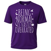 Being Normal Is Vastly Overrated Witch Cooling Performance Crew T-Shirt