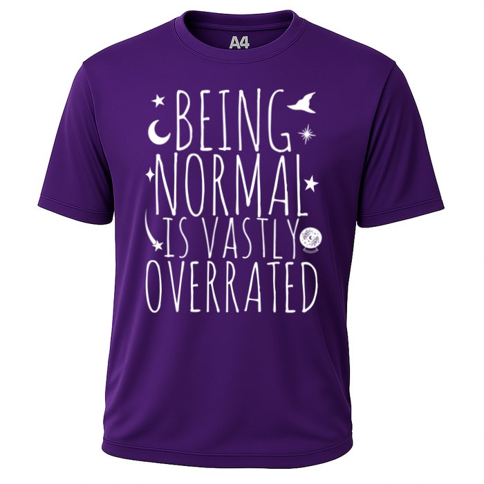 Being Normal Is Vastly Overrated Witch Cooling Performance Crew T-Shirt