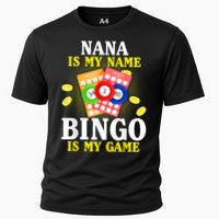 Bingo Nana Is My Name Funny Christmas Cooling Performance Crew T-Shirt