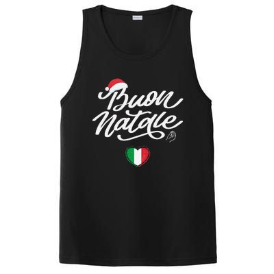 Buon Natale Italian Family Christmas Italy Pride Holiday PosiCharge Competitor Tank