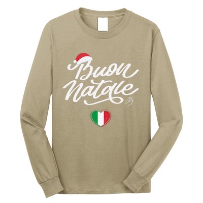 Buon Natale Italian Family Christmas Italy Pride Holiday Long Sleeve Shirt