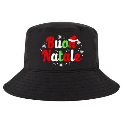 Buon Natale Italy Pride Xmas Holiday Italian Christmas Gift Cool Comfort Performance Bucket Hat